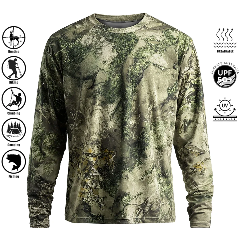 เสื้อยืดแขนยาวผู้ชาย โพลีเอสเต - Hiking บทวิจารณ์และราคา
