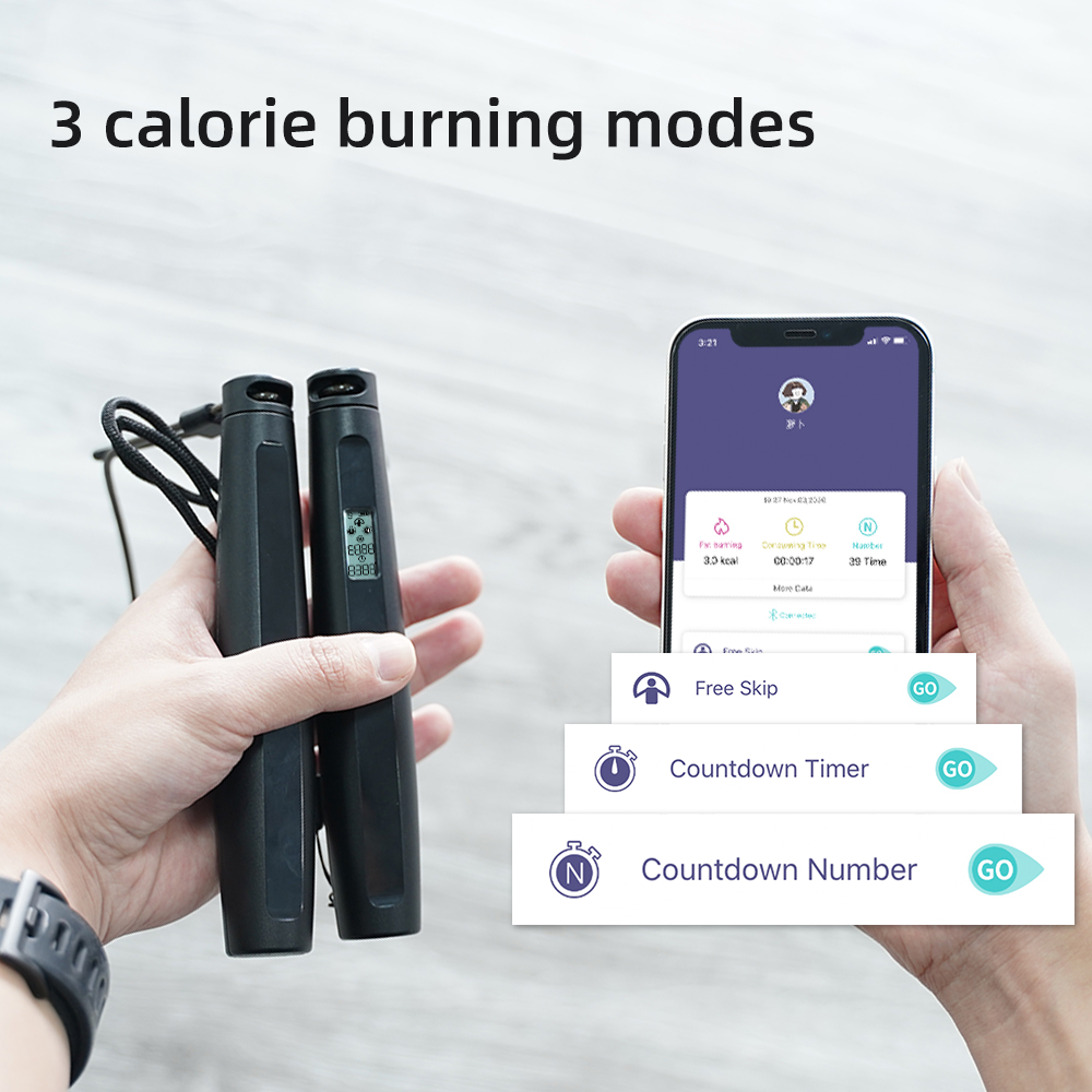 เชือกกระโดดอัจฉริยะสำหรับออกกำ - Smart Jump Rope Digital Counter บทวิจารณ์และราคา