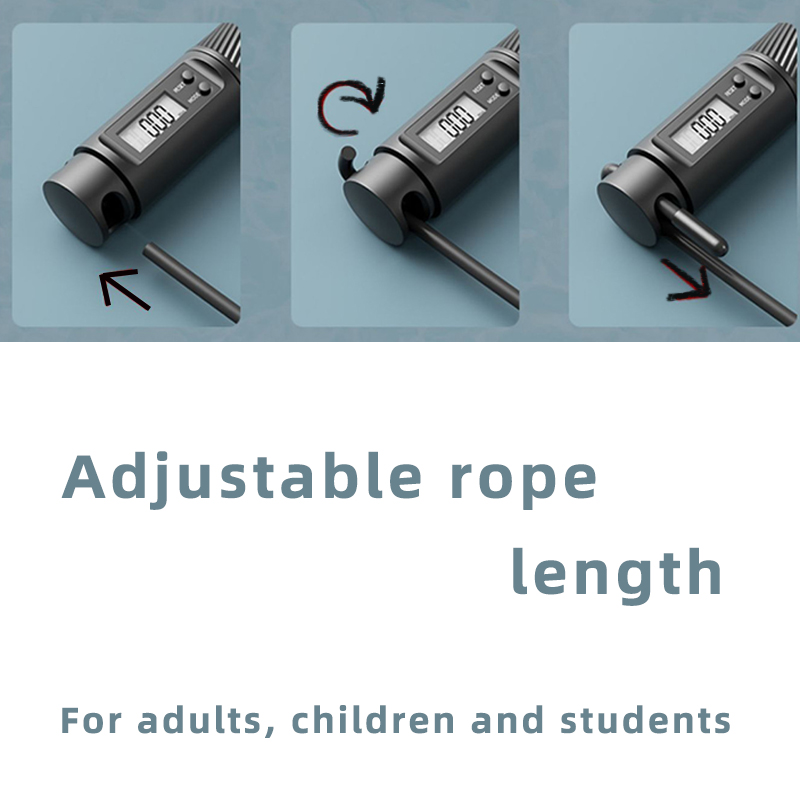 เชือกกระโดดออกกำลังกายอัจฉริยะ - Smart Jump Rope Digital Counter บทวิจารณ์และราคา