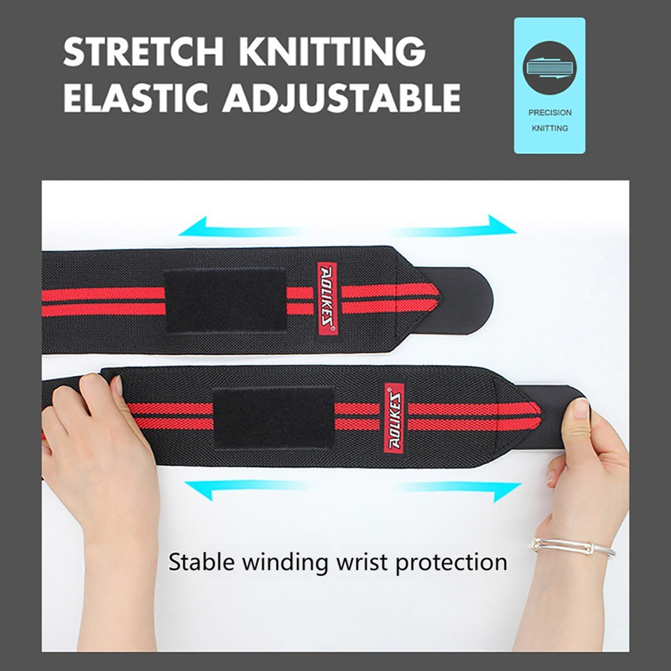 สายรัดข้อมือ AOLIKES สำหรับฟิต - Wrist Wraps Weightlifting Support บทวิจารณ์และราคา